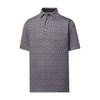 FootJoy Golf Travel Print Lisle Self Collar Polo - Image 3