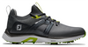 FootJoy HyperFlex Cleated Shoes Charcoal/Gray/Lime Medium 7 - Image 1