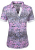 Snake Eyes Golf Ladies V Neck Polo - Image 3