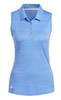 Adidas Golf Ladies Spacedye Sleeveless Polo - Image 2