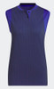 Adidas Golf Ladies Spacedye Sleeveless Polo - Image 3