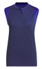Adidas Golf Ladies Spacedye Sleeveless Polo - Image 1