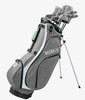 Wilson Golf Ladies Magnolia Complete Set W/Stand Bag Gray/Mint - Image 1