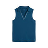 Puma Golf Ladies Cloudspun Piped Sleeveless Polo - Image 5