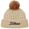 Titleist Golf Cable Knit Pom Pom Beanie - Image 3