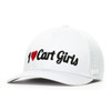 Bogey Bros Golf I Heart Cart Girls Performance Fitted Hat