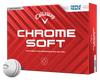 Callaway Chrome Soft Triple Track Golf Balls LOGO ONLY - Image 1