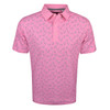 Callaway Golf Painted Chevron Print Polo - Image 5