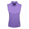 Callaway Golf Ladies Essential Sleeveless Solid Knit Polo - Image 1