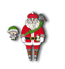 PuttBuddies Golf Santa Divot Tool With Caddy Elf Ball Marker - Image 2