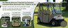 Jef World Of Golf Ultimate Universal 2-Seat Golf Car Enclosure - Image 1