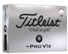 Titleist Ladies Pro V1x Left Dash Performance Alignment Golf Balls Pink - Image 1