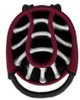 Team Effort Golf NCAA Caddie Carry Hybrid Bag Mississippi State Bulldogs - Image 2