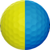 Srixon Prior Generation Q-Star Tour Divide Golf Balls Yellow/Blue - Image 7