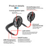 GolfBuddy Headwindz Hand-Free Cooling Fan - Image 6