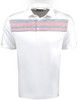 Etonic Golf Chest Stripe Print USA Polo Shirt - Image 1