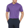 PGA Tour Golf Short Sleeve Baseball Collar Pique Polo - Image 1