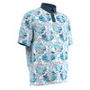 Callaway Golf Big & Tall Structured Floral Printed Polo - Image 3