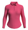 IBKUL Golf Ladies Long Sleeve Zip Polo - Image 7