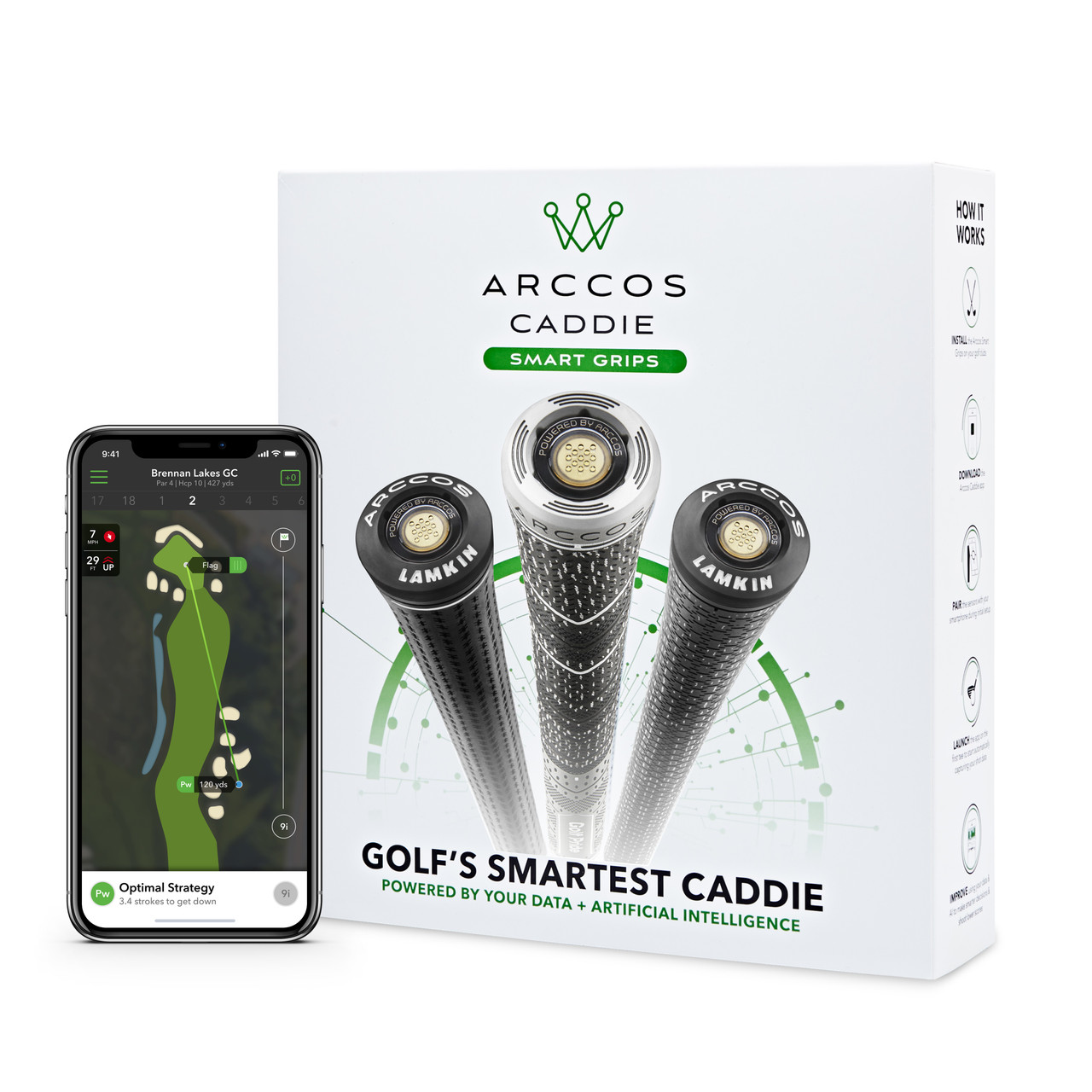 Golf Grips Arccos Sensor Grips Arccos Single Smart Grip