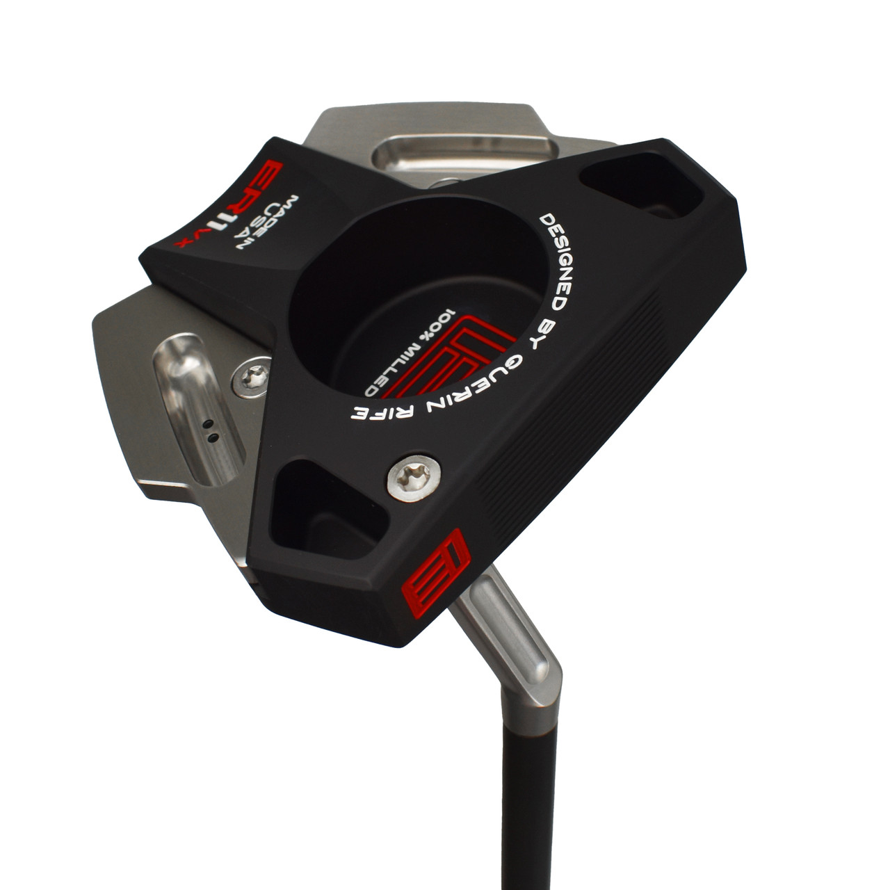 Evnroll Golf ER11vx1 Silver Slant Plumber Outback Mallet Putter 