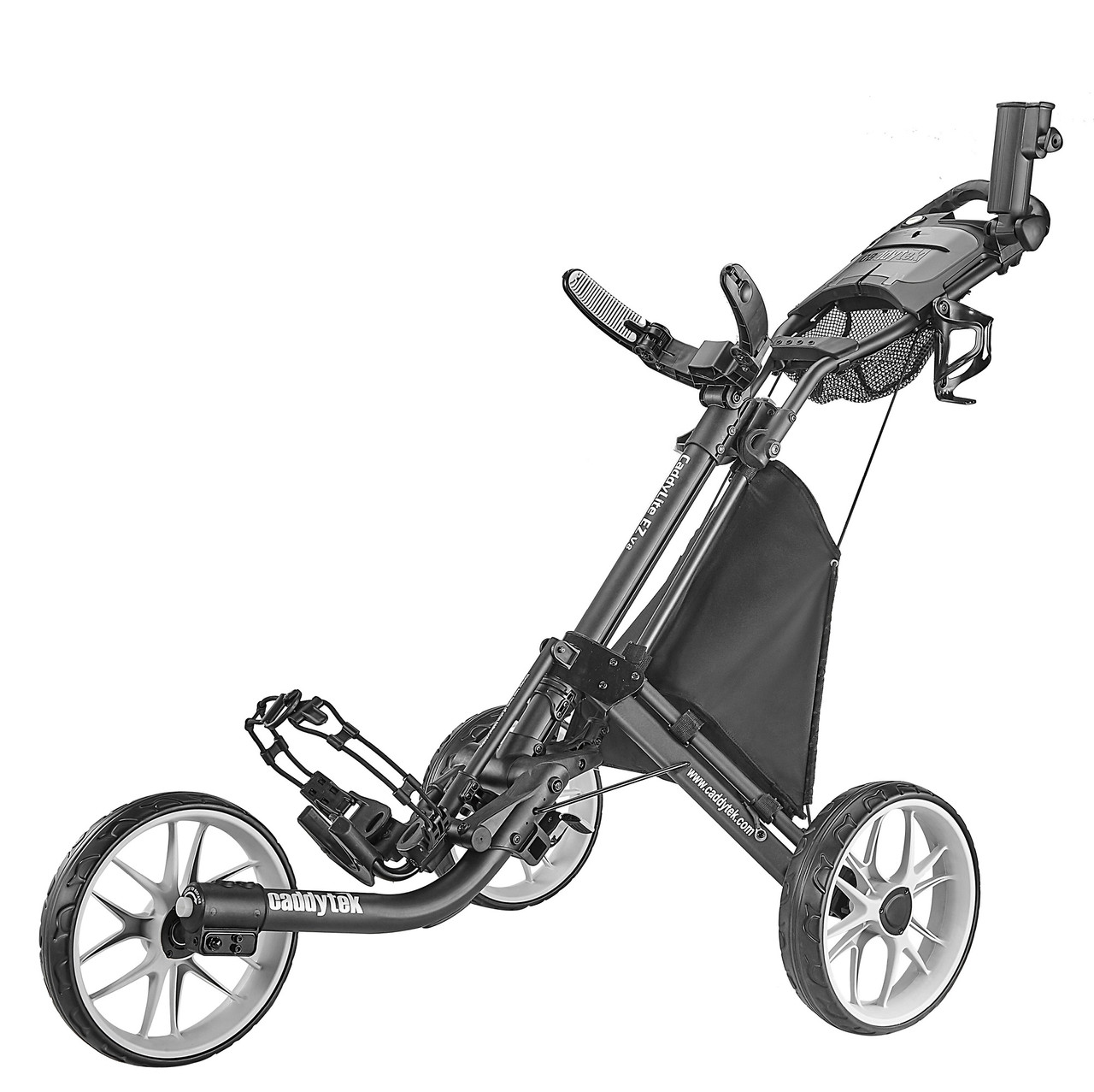 CaddyTek Golf CaddyLite EZ Fold V8 3-Wheel Push Cart