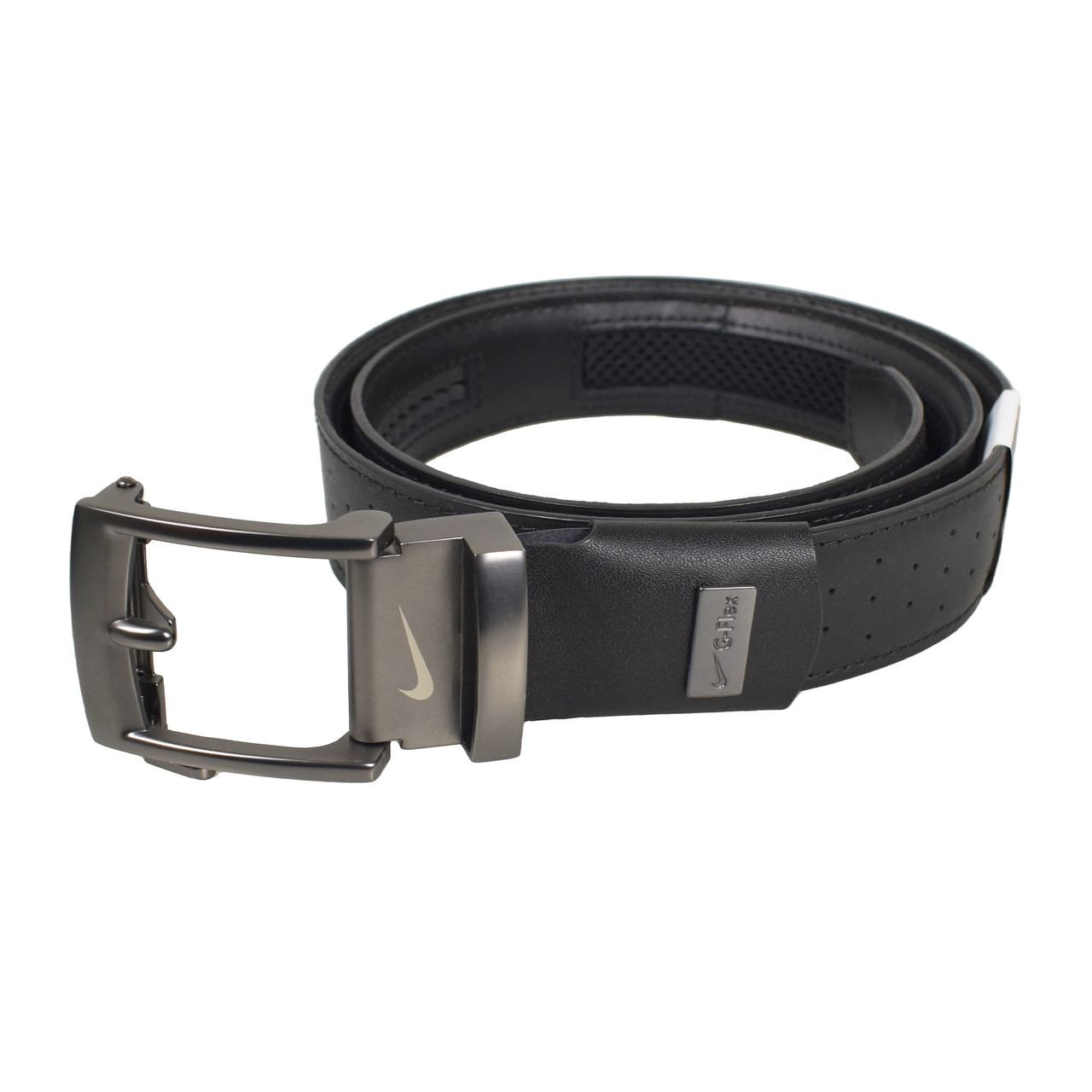 Buy Nike Trapunto G-Flex Leather Golf Belt