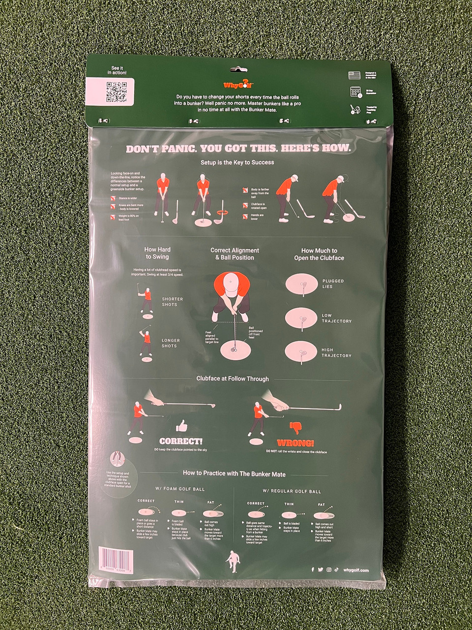 WhyGolf Bunker Mate | RockBottomGolf.com