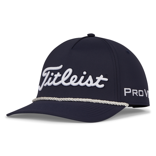 Titleist Rope Hat Navy Titleist Golf Previous Season Tour Rope Hat