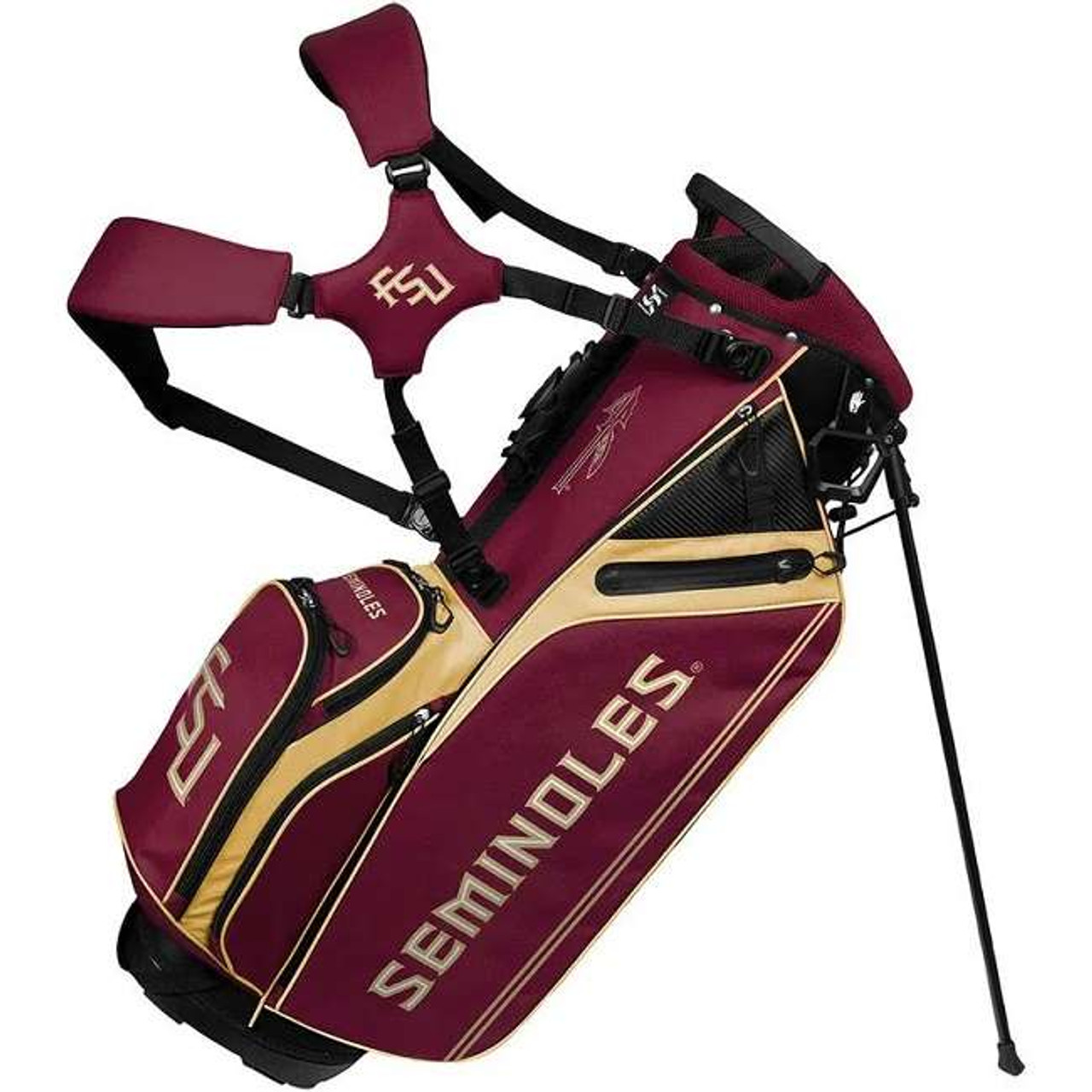 Team Effort Golf NCAA Caddie Carry Hybrid Bag