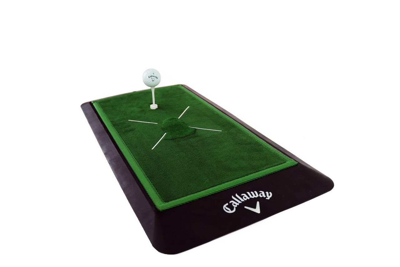 Tapis De Frappe De Golf Callaway Strike Zone - Retour Visuel, Support De Tee, Usage Intérieur/extérieur - 10
