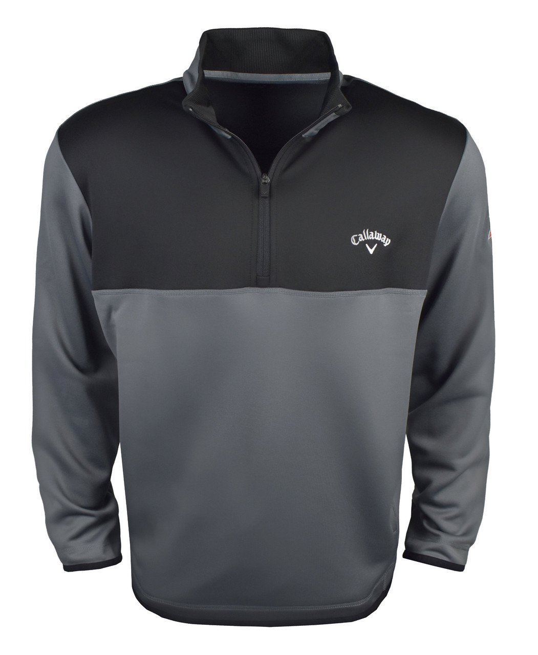 Callaway Golf 1/4 Zip Pullover With Rib Detail