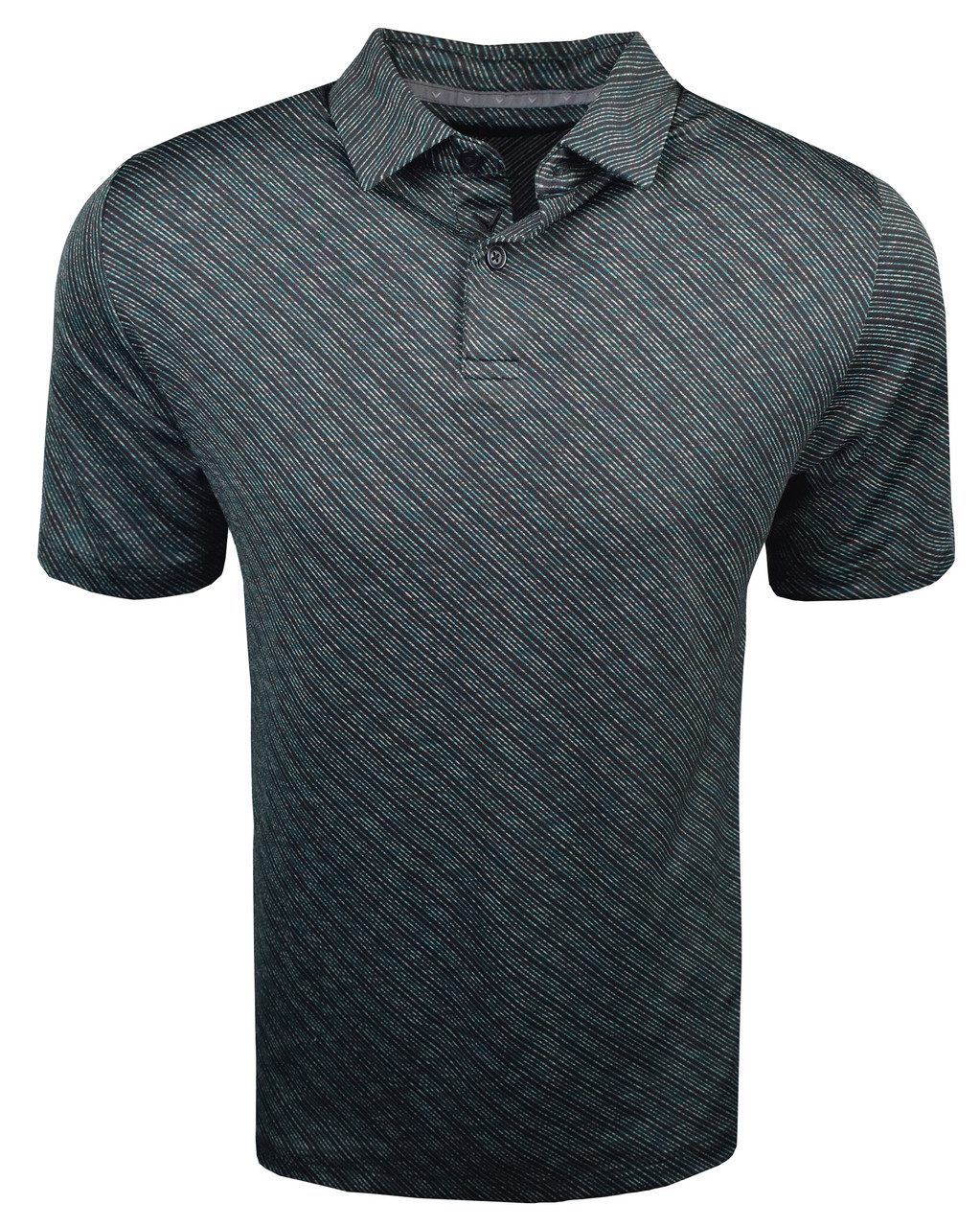 Callaway Golf Ventilated Space Dye Line Print Polo