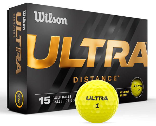 Balles De Golf Wilson Ultra 500 Competition – Haute Rotation, Distance – Lot De 12