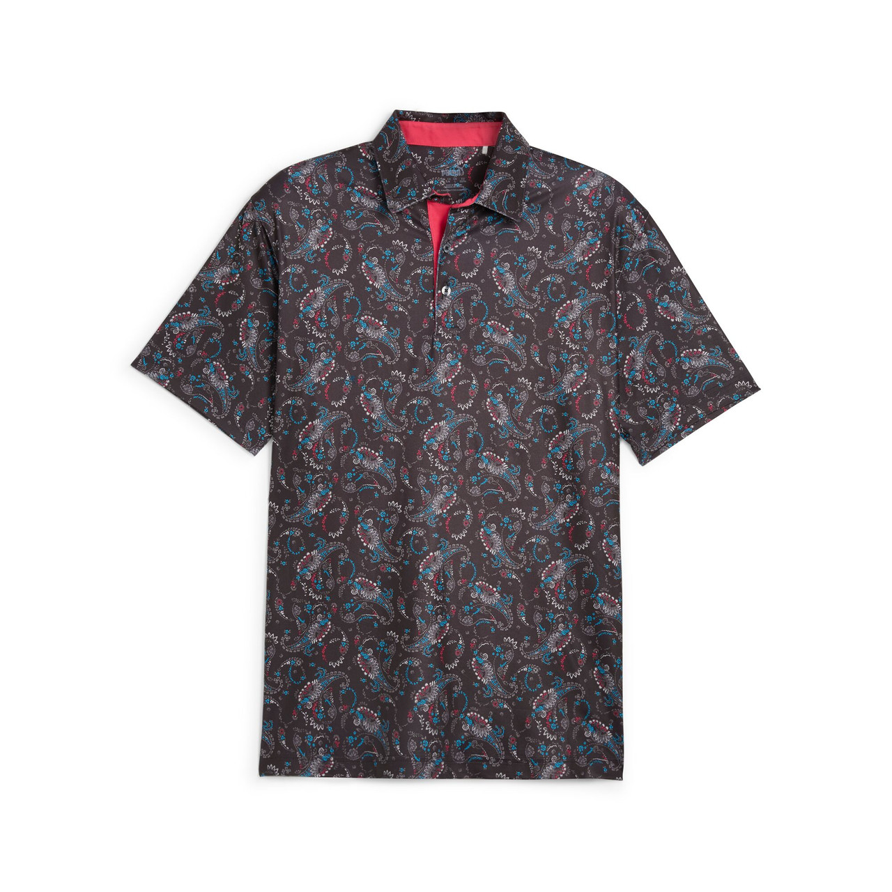 fr2ゴルフ Paisley Full Pattern Polo Shirt fr2ゴルフ Paisley Full Pattern Polo Shirt FR2 GOLF Paisley