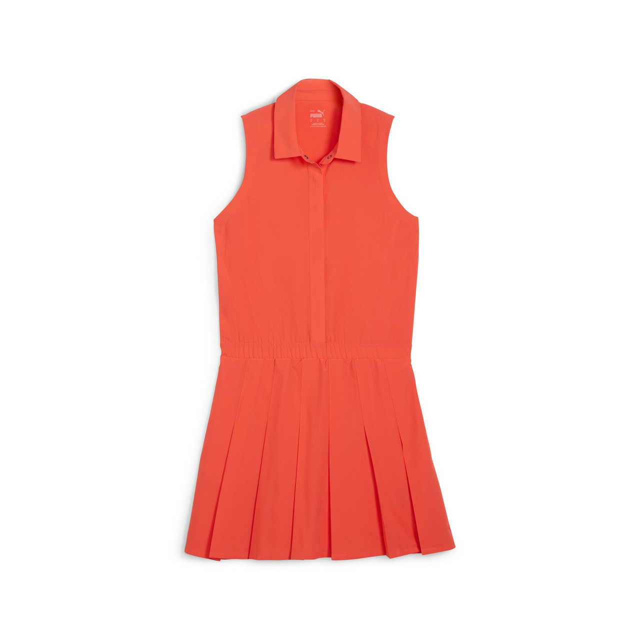 white christmas dresses Puma Women's Leopard Pleated Golf Dress – Shop Team Golf