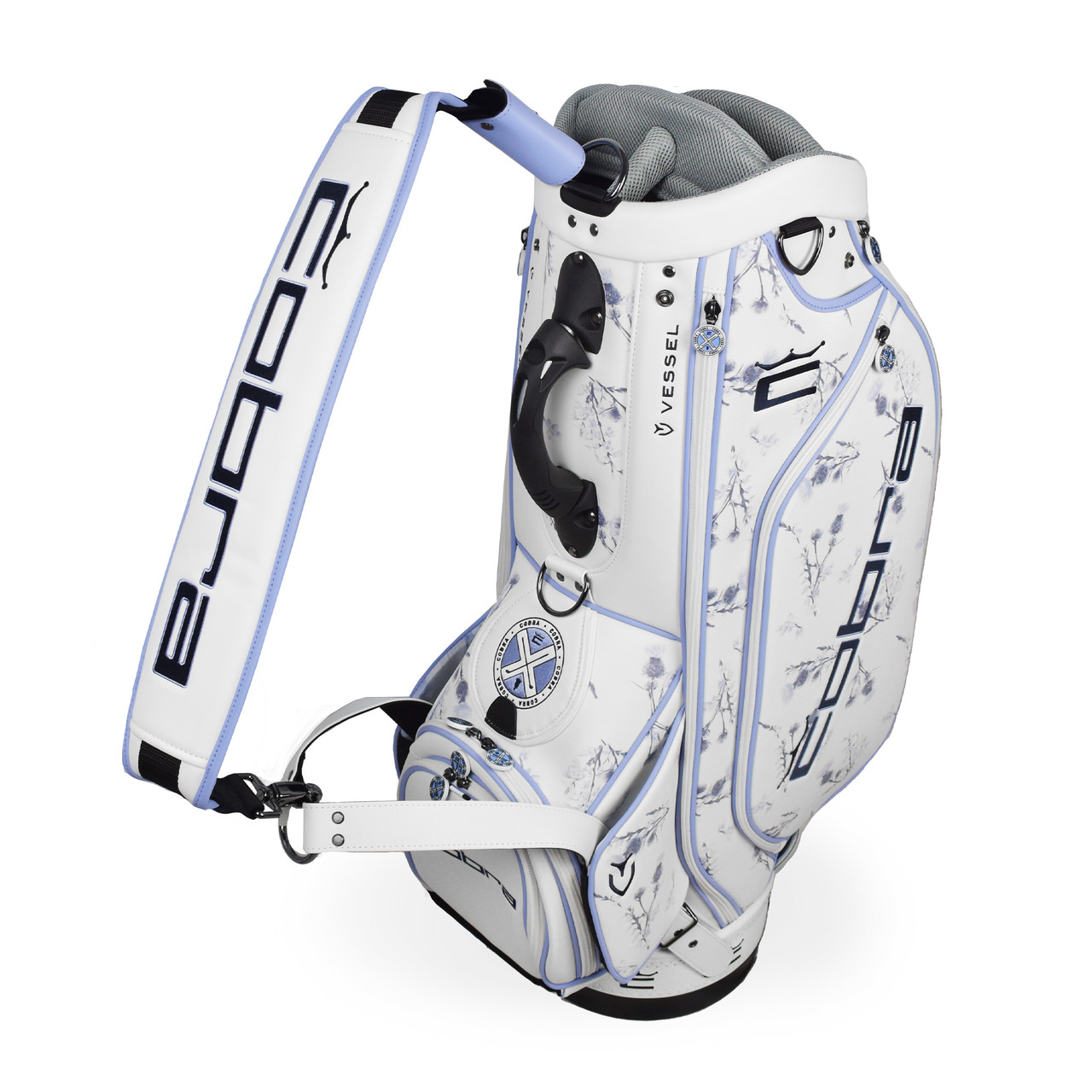 Used Cobra Staff Bag Cobra Golf Vessel Thistle Tour Staff Bag