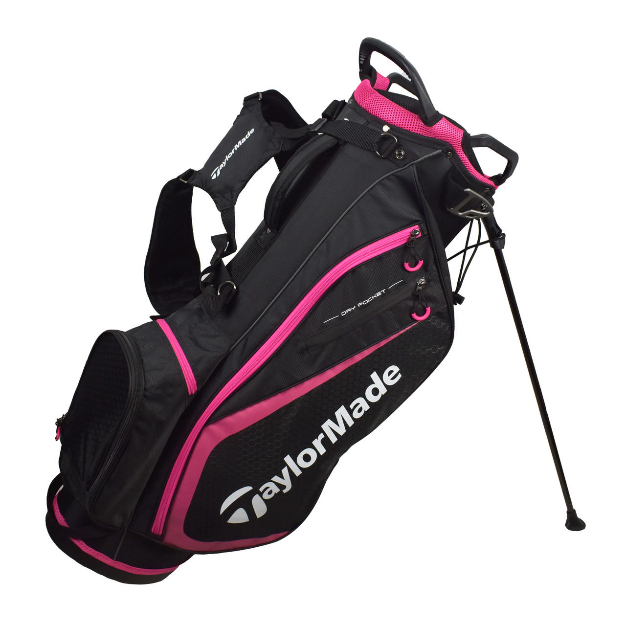 TAYLORMADE ピンク ゴルフバッグ TaylorMade Golf CIRCLE T CART BAG TJ147 8.5 type 2.9 kg 46