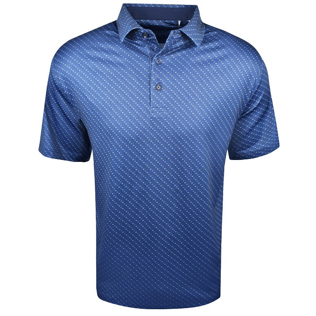 Callaway Golf Swing Tech All Over Chevron Polo | RockBottomGolf.com