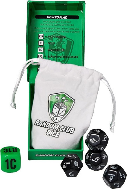 Random Club Dice On-Course Golf Game | RockBottomGolf.com