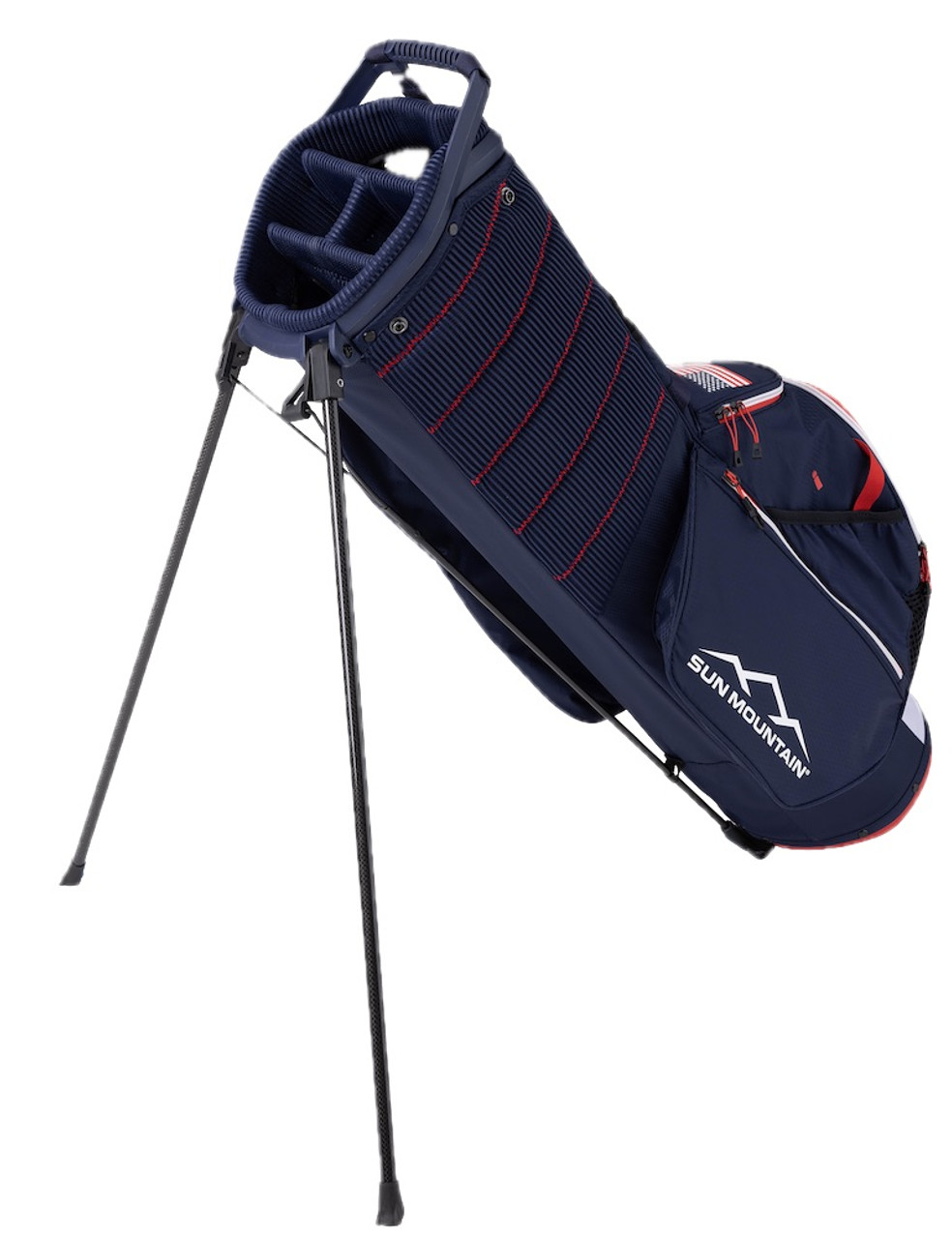 SUN MOUNTAIN 3.5 LS キャディバッグ Amazon.com : Sun Mountain 3.5 Ls Stand Bag Red/White/Blue