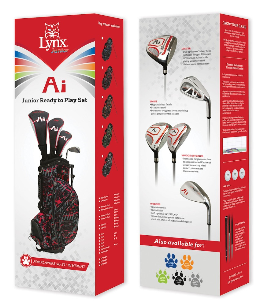 Lynx Golf Ai Junior 6 Piece Set | RockBottomGolf.com