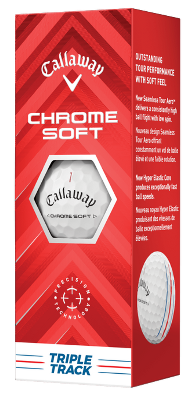 Callaway Chrome Soft Triple Track Golf Balls [48-Ball Callaway Chrome Soft Triple Track Golf Balls [48-Ball