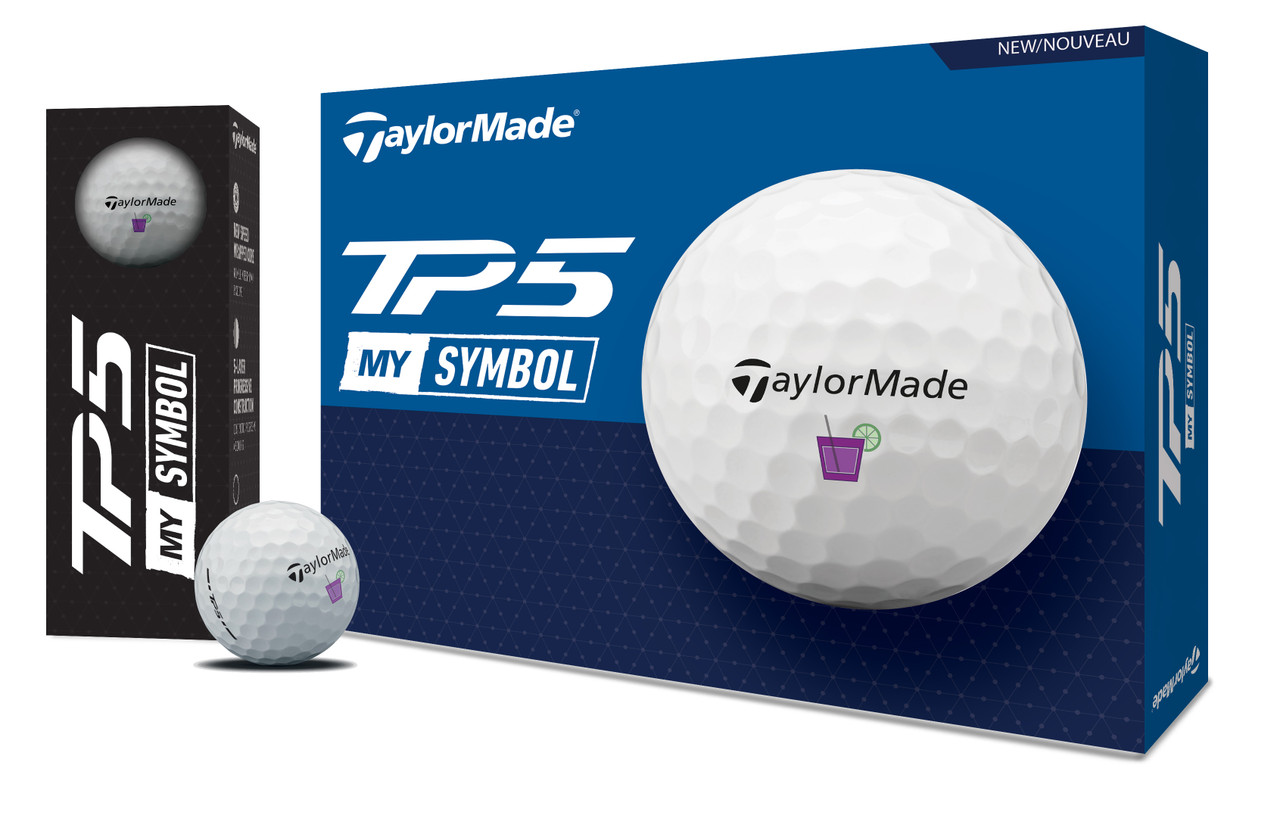 TaylorMade MySymbol TP5 Golf Balls | RockBottomGolf.com
