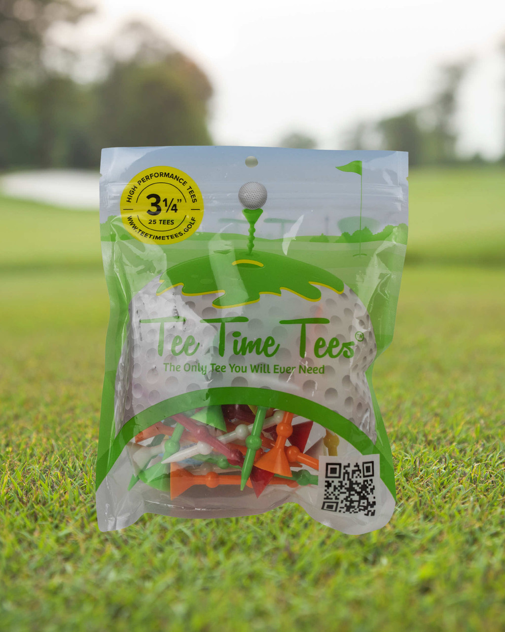 Tee Time Tees Golf Bubble Tees (Pack of 25) | RockBottomGolf.com