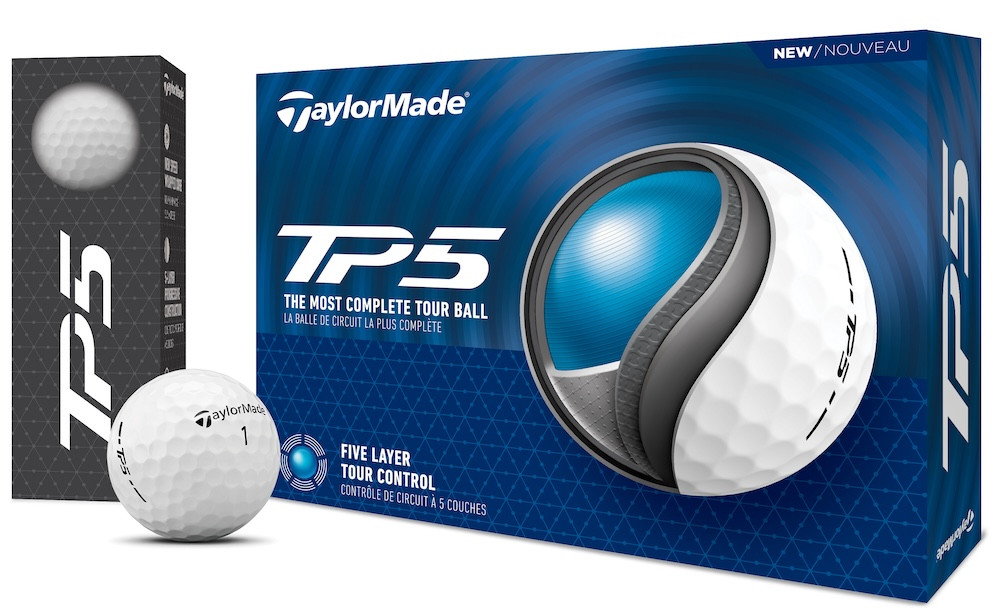 TaylorMade TP5 Golf Balls [LOGO ONLY] | RockBottomGolf.com