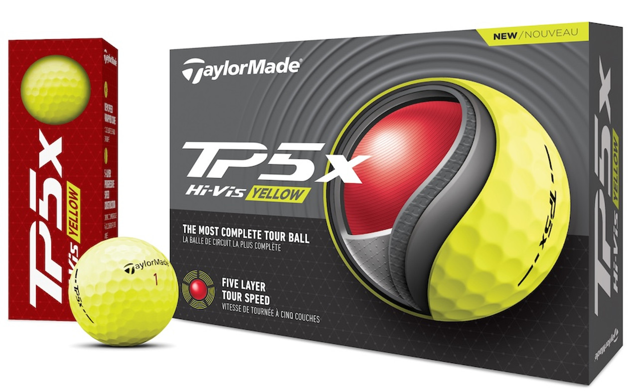 TaylorMade TP5x Golf Balls [LOGO ONLY] | RockBottomGolf.com