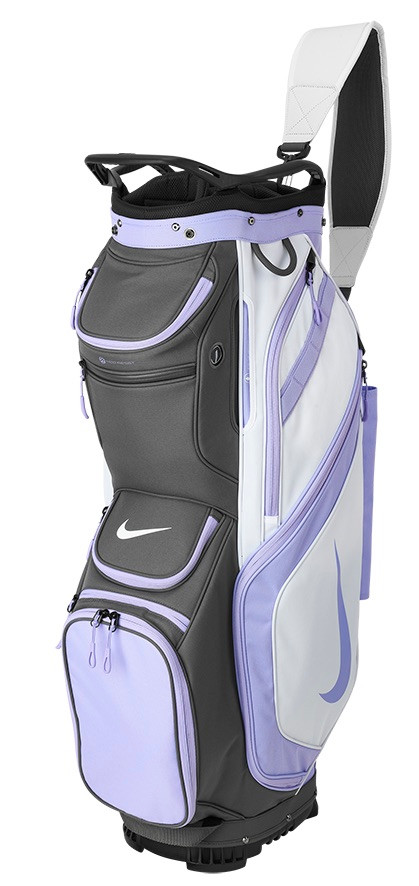 gray nike golf bag