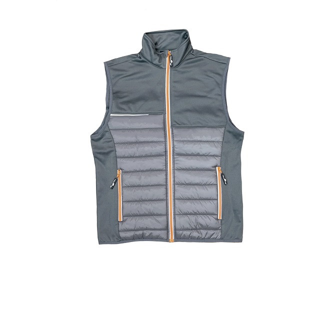 Apparel Taylormade Vest PGA TOUR Apparel Mixed Texture Fleece Golf