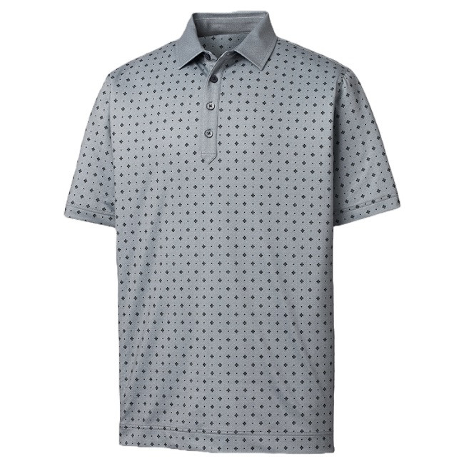 FootJoy Golf Athletic Fit Lisle Deco Print Polo - Main Image